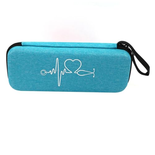ABOOFAN Stoßfeste Aufbewahrungsbox aus Kompakte Tragetasche mit Netzfach für Zubehör Multifunktionale Tragetasche Kompatibel mit Littmann Hellblau ABOOFAN Stoßfeste Aufbewahrungsbox aus Kompakte Tragetasche mit Netzfach für Zubehör Multifunktionale Tragetasche Kompatibel mit Littmann Hellblau von ABOOFAN