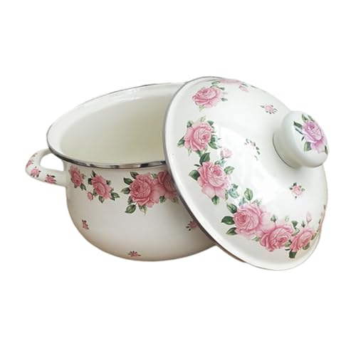 ABOOFAN Suppentopf Mit Blumendekor Emaille-suppentopf Kochtöpfe Suppentopf Nudeltopf Suppeneintopf 20 Cm Durchmesser Emaille-beschichtung ABOOFAN Suppentopf Mit Blumendekor Emaille-suppentopf Kochtöpfe Suppentopf Nudeltopf Suppeneintopf 20 Cm Durchmesser Emaille-beschichtung von ABOOFAN