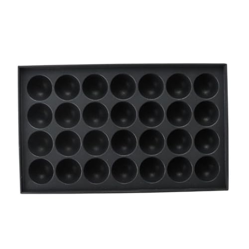 ABOOFAN Takoyaki Backblech aus Aluminium Antihaftbeschichtet Ergonomisch Verschleißfest Gleichmäßige Hitzeverteilung Leicht zu Reinigen für Takoyaki Kuchen und Quail Eggs ABOOFAN Takoyaki Backblech aus Aluminium Antihaftbeschichtet Ergonomisch Verschleißfest Gleichmäßige Hitzeverteilung Leicht zu Reinigen für Takoyaki Kuchen und Quail Eggs von ABOOFAN