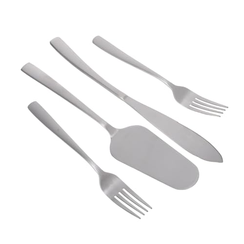 ABOOFAN Teiliges Edelstahl Backset mit Quadratischem Griff Multifunktionale Kuchengabeln und Tortenheber für Zuhause Catering und Dessertzubereitung Rutschfeste Langlebige Backutensilien ABOOFAN Teiliges Edelstahl Backset mit Quadratischem Griff Multifunktionale Kuchengabeln und Tortenheber für Zuhause Catering und Dessertzubereitung Rutschfeste Langlebige Backutensilien von ABOOFAN