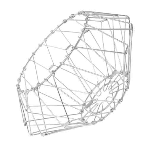 ABOOFAN Teleskopspeicherkorb Edelstahlkorb Obstschalenkorb Obstkorb Obst Gemüsekorb Korb Faltbarer multifunktionaler Entlassungskorb Lebensmittelkorb aus Mesh Rostfreier Stahl Silber ABOOFAN Teleskopspeicherkorb Edelstahlkorb Obstschalenkorb Obstkorb Obst Gemüsekorb Korb Faltbarer multifunktionaler Entlassungskorb Lebensmittelkorb aus Mesh Rostfreier Stahl Silber von ABOOFAN