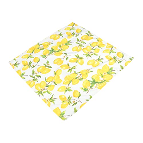 ABOOFAN Tischdecke Mit Zitronen Druck Obstdekor Sommertischdecken Ostertischdecke Aus Baumwolle Türdekoration Grillplatte Hochzeit Tischdecke Bankett Polyester Besteck Kaffetisch von ABOOFAN