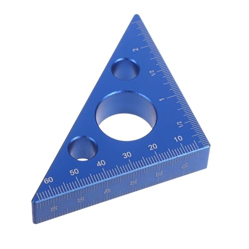 ABOOFAN Tischler-Quadratlineal technisches Maßstabslineal Dreieckslineal für die Holzbearbeitung Layout-Messwerkzeug rechtwinkliges Messgerät rechtwinkliges Aluminiumlegierung Blau ABOOFAN Tischler-Quadratlineal technisches Maßstabslineal Dreieckslineal für die Holzbearbeitung Layout-Messwerkzeug rechtwinkliges Messgerät rechtwinkliges Aluminiumlegierung Blau von ABOOFAN