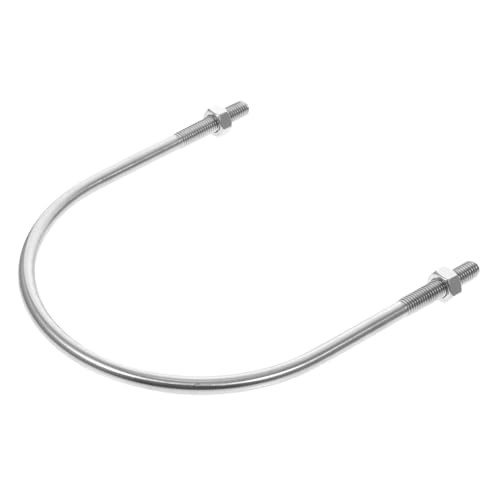 ABOOFAN U-Stift aus Edelstahl mit Mutter und Unterlegscheiben U-förmige Rohrschelle für Bootsanhänger Rostbeständige Befestigung für Holz Metallobjekte Langlebig und Stabil ABOOFAN U-Stift aus Edelstahl mit Mutter und Unterlegscheiben U-förmige Rohrschelle für Bootsanhänger Rostbeständige Befestigung für Holz Metallobjekte Langlebig und Stabil von ABOOFAN