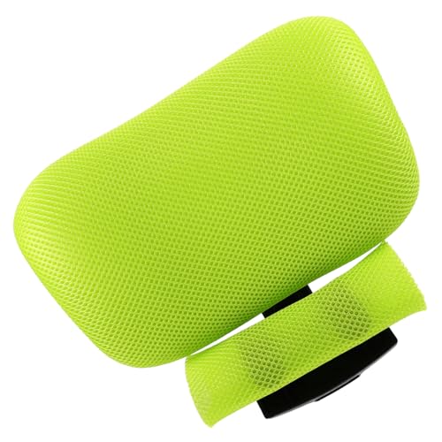 ABOOFAN Verstellbare Kopfstütze für Bürostuhl mit Weicher Polsterung Höhenverstellbares Nackenkissen aus Abs Mesh und Metall Ergonomische Unterstützung für Büro und Zuhause von ABOOFAN