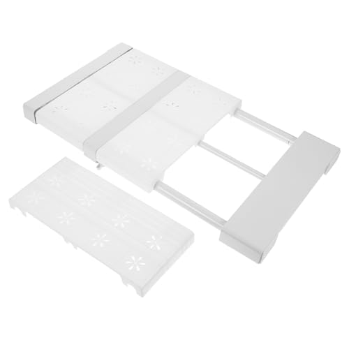 ABOOFAN Verstellbares Spannregal aus Carbonstahl und Erweiterbares Aufbewahrungsregal für Schrank Kleiderschrank und Kommode Stabiles Organizer Regal mit Einfacher Montage für Vielseitige ABOOFAN Verstellbares Spannregal aus Carbonstahl und Erweiterbares Aufbewahrungsregal für Schrank Kleiderschrank und Kommode Stabiles Organizer Regal mit Einfacher Montage für Vielseitige von ABOOFAN