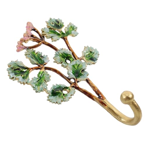 ABOOFAN Vintage Dekorativer Wandhaken aus Robustem Zinklegierung Emaille Tropischer Pflanzen design Garderobenhaken für Bad Schlafzimmer Wohnzimmer Stabiler Vielseitiger Kleider ABOOFAN Vintage Dekorativer Wandhaken aus Robustem Zinklegierung Emaille Tropischer Pflanzen design Garderobenhaken für Bad Schlafzimmer Wohnzimmer Stabiler Vielseitiger Kleider von ABOOFAN