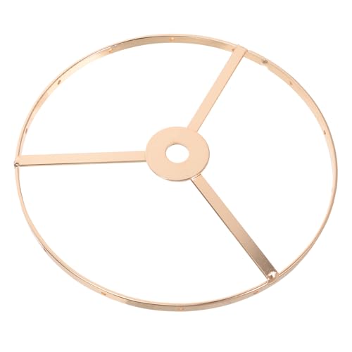 ABOOFAN Vintage Diy Lampenschirmrahmen Gold Runder Lampenschirmrahmen für und Tischleuchten Geeignet für Wohnräume und ABOOFAN Vintage Diy Lampenschirmrahmen Gold Runder Lampenschirmrahmen für und Tischleuchten Geeignet für Wohnräume und von ABOOFAN