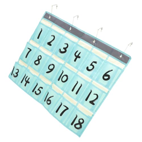 ABOOFAN Wandhängender Organizer Fächer aus Oxford Handy und Kartenhalter für Klassenzimmer Platzsparende Aufbewahrungstasche Vielseitiger Tür und Wandaufbewahrer ABOOFAN Wandhängender Organizer Fächer aus Oxford Handy und Kartenhalter für Klassenzimmer Platzsparende Aufbewahrungstasche Vielseitiger Tür und Wandaufbewahrer von ABOOFAN