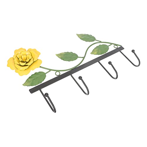 ABOOFAN Wandhaken Rosen Design Stabiles Eisenmaterial Garderobenhaken für Kleidung Praktische Wandaufhänger Dekorativ für Wohnzimmer Schlafzimmer Flur ABOOFAN Wandhaken Rosen Design Stabiles Eisenmaterial Garderobenhaken für Kleidung Praktische Wandaufhänger Dekorativ für Wohnzimmer Schlafzimmer Flur von ABOOFAN