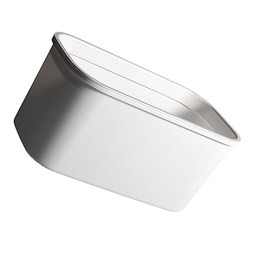 ABOOFAN Wandmontierter Abfalleimer Weiß Niedrig Aus Kunststoff Ohne Bohren Installieren Platzsparend Für Küche Bad Büro Müllbehälter Organizer ABOOFAN Wandmontierter Abfalleimer Weiß Niedrig Aus Kunststoff Ohne Bohren Installieren Platzsparend Für Küche Bad Büro Müllbehälter Organizer von ABOOFAN