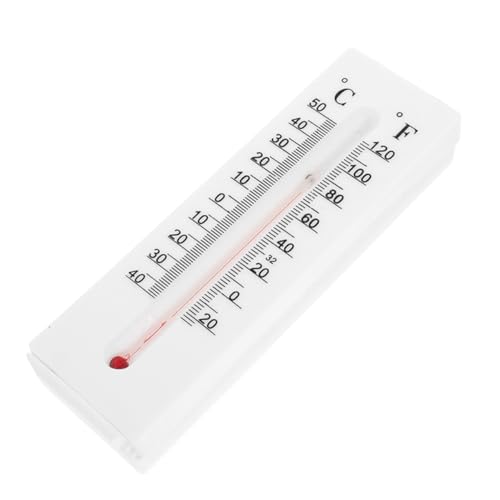ABOOFAN Wandmontierter Thermometer Schlüsselversteck Dekorative Schlüsselaufbewahrungsbox für Drinnen Draußen Sicherer Schlüsselsafe aus Robustem Einfache Installation von ABOOFAN