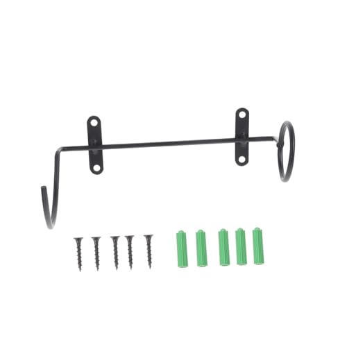 ABOOFAN Wandmontiertes Weinregal aus Robustem Metall Modernes Flaschenhalter Design Platzsparend für Küche Bar Restaurant zur Stilvollen Weinlagerung und Präsentation Zufällige Farbe von ABOOFAN