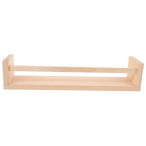 ABOOFAN Wandregal aus Holz Kreatives und Einzigartiges Schwebendes Regalsystem für Schlafzimmer Wohnzimmer und Badezimmer Robust und Langlebig Vielseitige Aufbewahrungslösung von ABOOFAN