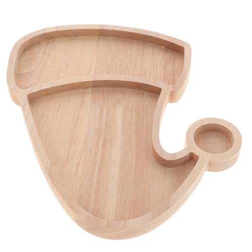 ABOOFAN Weihnachts-Servierplatten Aus Holz In Weihnachtsmannmützenform Sushi-Teller Tablett Couchtisch Servierplatte Rustikales Dekoratives Holztablett Für Restaurant Und Zuhause ABOOFAN Weihnachts-Servierplatten Aus Holz In Weihnachtsmannmützenform Sushi-Teller Tablett Couchtisch Servierplatte Rustikales Dekoratives Holztablett Für Restaurant Und Zuhause von ABOOFAN