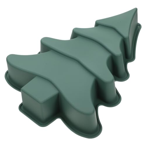 ABOOFAN Weihnachtsbaum-Kuchenform 3D-Silikon-Weihnachtsbackformen Großer Grüner Weihnachtsbaum Silikon-Kuchenformen Diy-Backform Süßigkeitenformen Für Weihnachtsfeiern von ABOOFAN