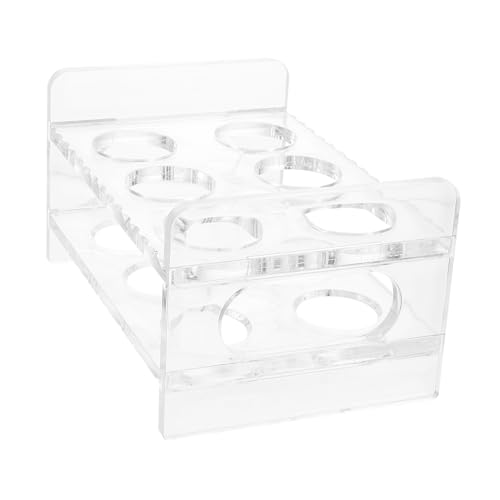 ABOOFAN Acryl-schnapsglas- Für Gläser Transparentes Party-Organizer Stabilem Boden Für Zuhause Und Feiern Praktisch Für Getränke Und Barzubehör von ABOOFAN