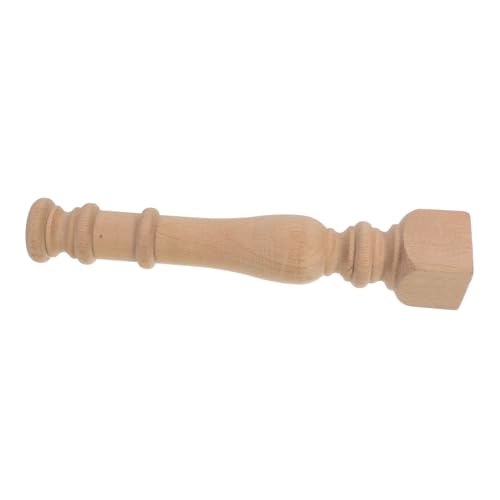 ABOOFAN Handlaufmuster Dekoratives Handwerk Baluster Unbemaltes Holz Für Möbel Römische Säule von ABOOFAN