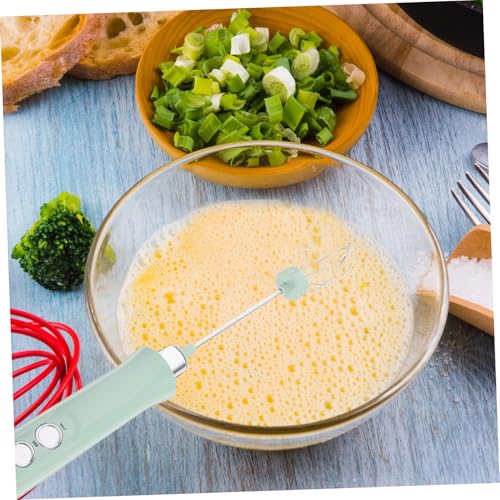 ABOOFAN Wiederaufladbarer Elektrischer Milchaufschäumer Handlicher Milch Eierschläger USB portabler Mixer mit Verstellbaren Geschwindigkeiten für Kaffee und Cappuccino von ABOOFAN