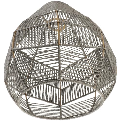 ABOOFAN Woven Lampshade aus Papier Eleganter Lampenschirm im Rattan Look für Deckenleuchten Geeignet für Wohnzimmer Restaurants und und Sicher eine Gemütliche ABOOFAN Woven Lampshade aus Papier Eleganter Lampenschirm im Rattan Look für Deckenleuchten Geeignet für Wohnzimmer Restaurants und und Sicher eine Gemütliche von ABOOFAN