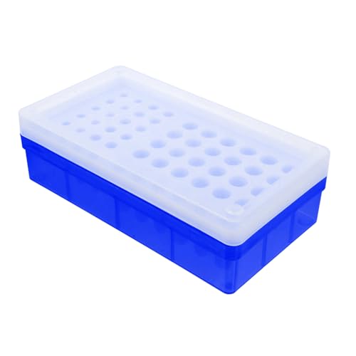 ABOOFAN Zentrifugenröhrchen Aufbewahrungsbox mit Schutzdeckel Verschleißfest Hohe Kapazität für Proben Labor Probenlagerung Effiziente Organisation und Einfache Beschriftung ABOOFAN Zentrifugenröhrchen Aufbewahrungsbox mit Schutzdeckel Verschleißfest Hohe Kapazität für Proben Labor Probenlagerung Effiziente Organisation und Einfache Beschriftung von ABOOFAN
