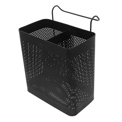 ABOOFAN essstäbchen lagerregal Löffelabtropffläche Kochutensilien-Organizer Utensilientopf aus Metall Essstäbchenhalter Löffel Gabelhalter Essstäbchen Korb Rostfreier Stahl Schwarz ABOOFAN essstäbchen lagerregal Löffelabtropffläche Kochutensilien-Organizer Utensilientopf aus Metall Essstäbchenhalter Löffel Gabelhalter Essstäbchen Korb Rostfreier Stahl Schwarz von ABOOFAN