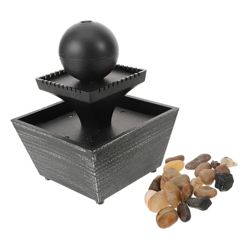ABOOFAN Kleiner Brunnen batteriebetrieben Kleiner springbrunnen Büro- Tischwasserfall Geldbaum-Wasserbrunnen Zen-Meditationsbrunnen Tischbrunnen Zimmerbrunnen Mini-Brunnen Harz ABOOFAN Kleiner Brunnen batteriebetrieben Kleiner springbrunnen Büro- Tischwasserfall Geldbaum-Wasserbrunnen Zen-Meditationsbrunnen Tischbrunnen Zimmerbrunnen Mini-Brunnen Harz von ABOOFAN