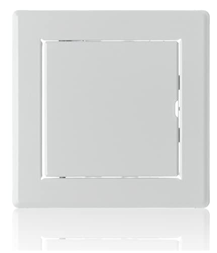 100x100mm Metall Revisionstür - Weiß Revisionsklappe aus Stahl - Wartungsklappe, Inspektionsklappe, Wartungskontrollklappe von ABOUT VENT