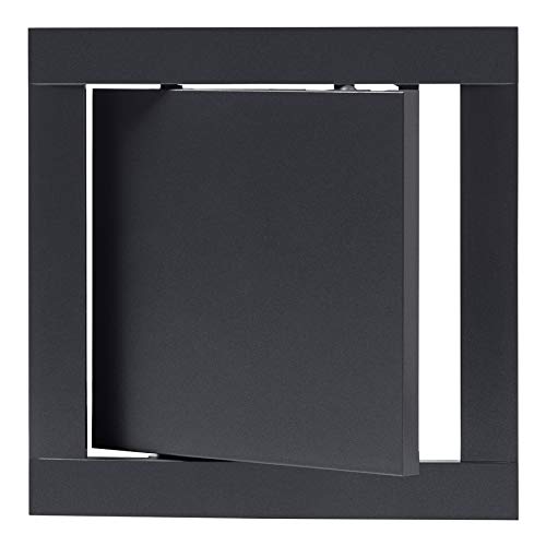 150x150mm ABS Kunststoff Revisionstür - Anthrazit Revisionsklappe - Wartungsklappe, Inspektionsklappe, Wartungskontrollklappe von ABOUT VENT