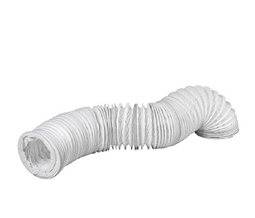 Ø 125mm - 1m PVC Lüftungsschlauch - Flexschlauch - Abluftschlauch für Trockner, Klimaanlage, Abzugshaube - Flexibel Schlauch von ABOUT VENT