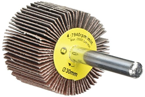 Abratools Fortex-Achsenbürste, 30 x 25 x 6 mm, Körnung A-240 von ABRATOOLS