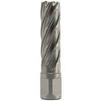 Euroboor HCL.160 hss Kernbohrer - Bohrtiefe: 55 mm - Außendurchmesser: 16 mm - Anschluss: Weldon - Größe: 19.05 mm - Pilot Pin Hole 6.35 mm von ABRATOOLS