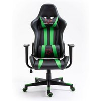 Abrihome - Gaming-Stuhl akord FG33 Sportsitz Bürosessel in Grün von ABRIHOME