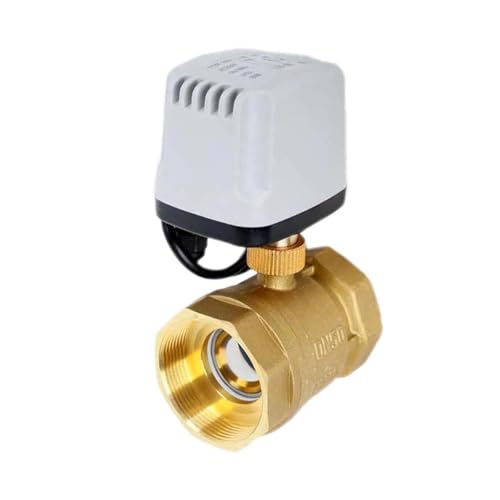 1/2 "3/4" 1 "2" IP65 Wasserdicht Motorisierte Kugelhahn Messing Elektrische Kugelhahn 1 stücke(DN32,24VDC_CR04) von ABSDWIF