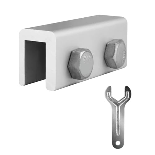 1 STÜCKE Fenster Sicherheitsschlösser for Vertikale Schiebetüren Mit schraubenschlüssel Restrictor(Double Hole 10mm) von ABSDWIF