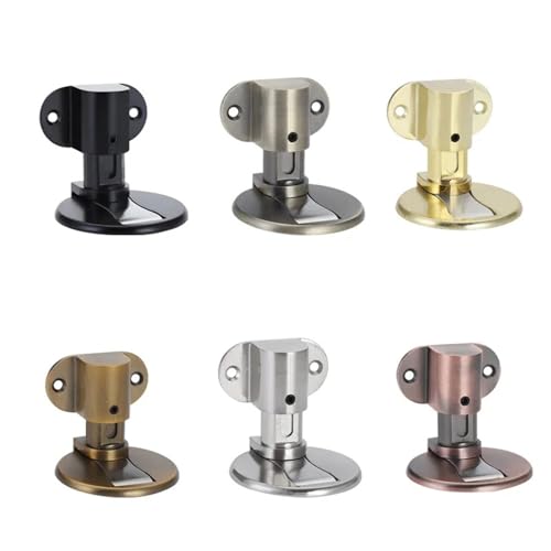1 STÜCKE Magnetische Tür Saug Perforation-Freies Tür Stop Home Hardware(Yellow bronze) von ABSDWIF