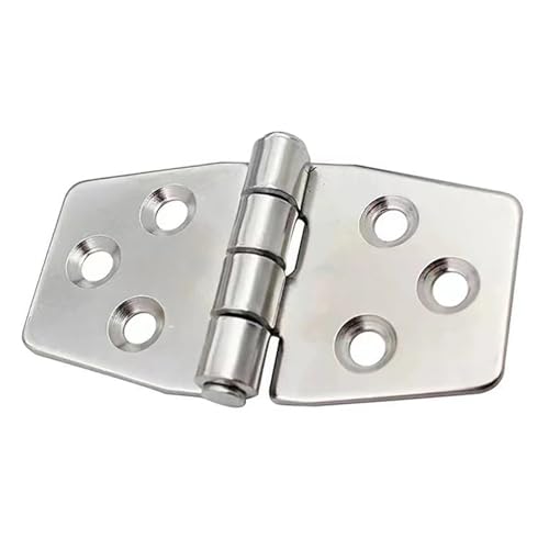 1 Stück Edelstahl-Schiffstür-Lukenscharnier 76 * 38 * 2 mm Hardware-Zubehör 1 Stück Edelstahl-Schiffstür-Lukenscharnier 76 * 38 * 2 mm Hardware-Zubehör von ABSDWIF