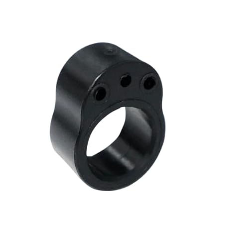 1PCS Tür Stopper Transparent Silica Gel Griff Stoßstange Wände Möbel Schutzhülle(Double hole-1pc) von ABSDWIF