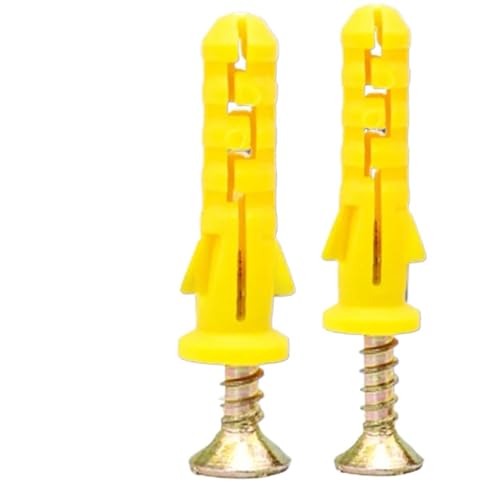 40-teiliges selbstschneidendes Schrauben-Set, Edelstahl-Dehnschrauben, Kreuzspitzen, Wandanker und Schrauben for Trockenbau, M6 x 40, M6 x 30(M6x30) von ABSDWIF