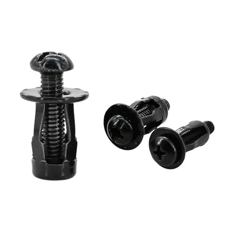 Blütenblatt Form Niet Mutter Schraube Bolzen Kit Expansion Metall Rivetnut M4 M5 M6 M8(Cross Head (Black),M8x21(30Pcs)) von ABSDWIF