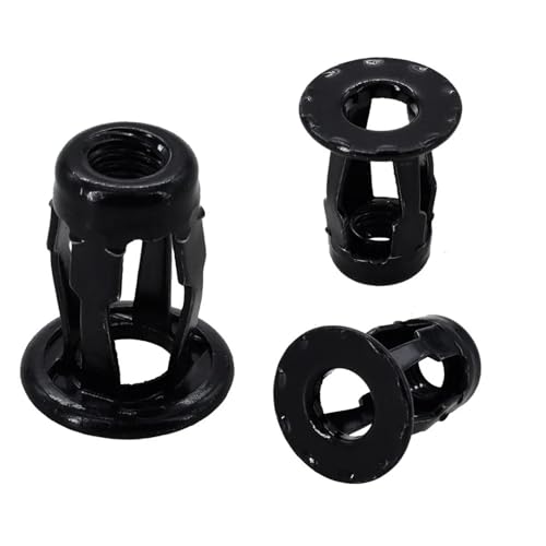 Blütenblatt Form Niet Mutter Schraube Bolzen Kit Expansion Metall Rivetnut M4 M5 M6 M8(Nut Only(Black),M4x16(30Pcs)) von ABSDWIF
