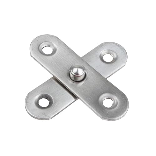 Edelstahl 360 Grad drehbare Tür Pivot Möbel Scharnier 56x15x2,0 MM von ABSDWIF
