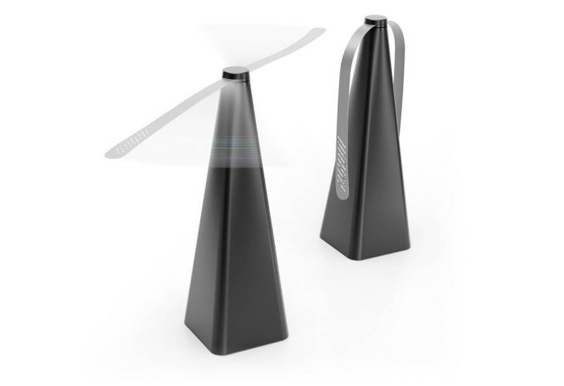 ABSINA Fliegenwedler 2x Fliegenwedler mit Batterie - Fliegen Vertreibung, für den Tisch, 2-tlg. von ABSINA