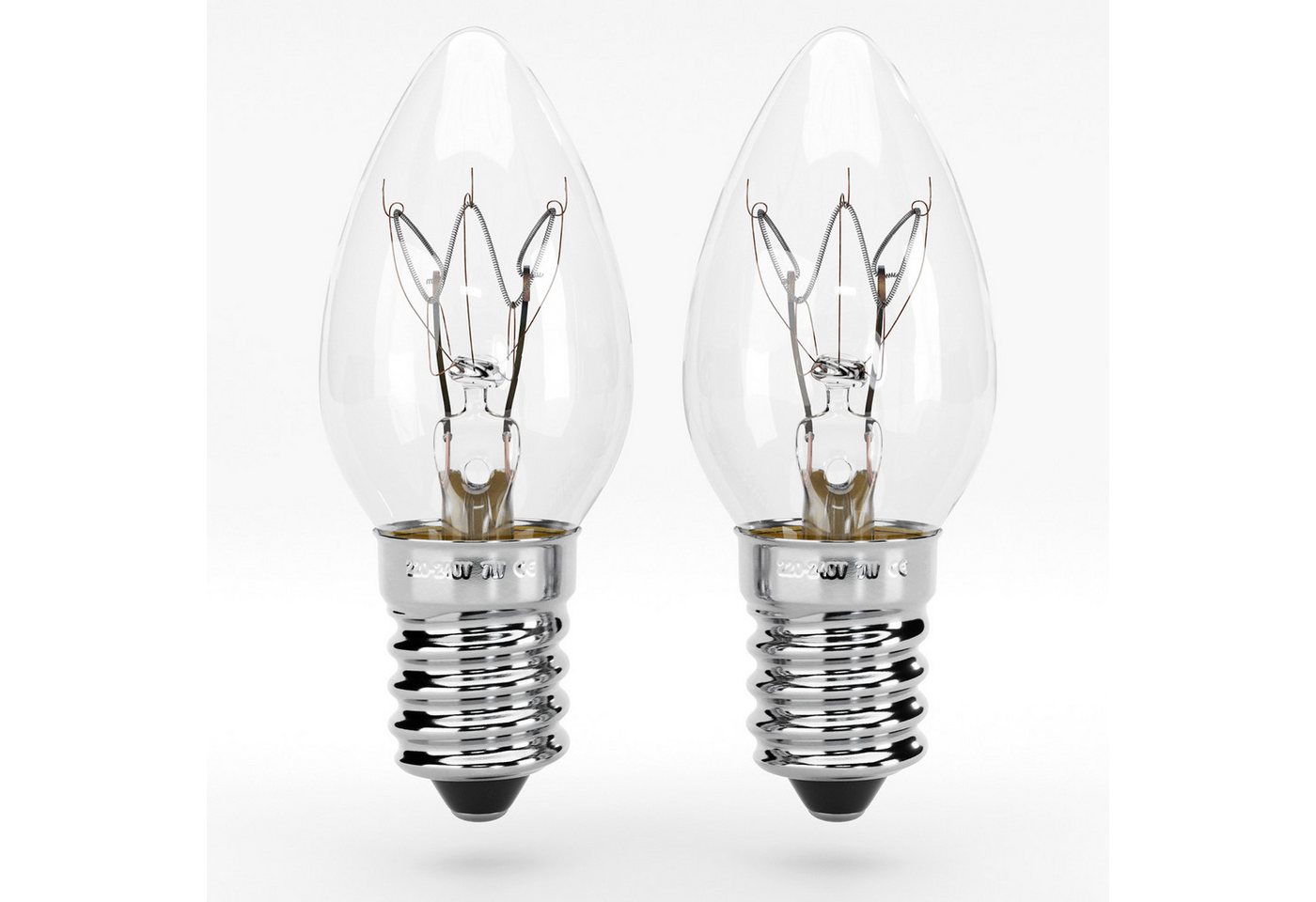 ABSINA Spezialleuchtmittel 2x Ersatzlampe 7W E14 - Salzlampe Nähmaschine Ersatzbirne Glühbirne ABSINA Spezialleuchtmittel 2x Ersatzlampe 7W E14 - Salzlampe Nähmaschine Ersatzbirne Glühbirne von ABSINA