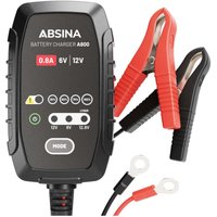 [NEUWERTIG] B-Ware Absina Motorradbatterie Ladegerät Erhaltungsladegerät 6 V 12 V Batterielader von ABSINA