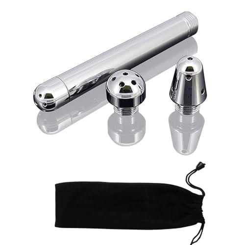 Aluminium Dusche Set Dusche Wash System, 3-teiliges Aluminium Einlaufsetzum Reinigen, mit Duschkopf- Dusche-Set Zubehör Inklusive Samter Tragetasche von ABSOK