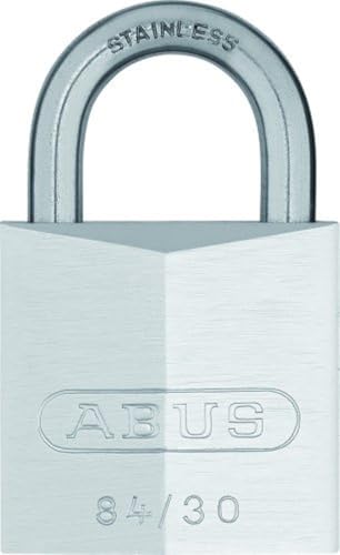 ABUS AB84IB/30 Vorhängeschloss, grau, 30 mm von ABUS