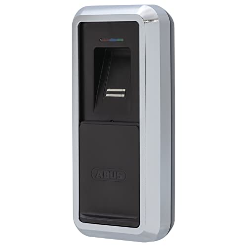 ABUS One Fingerscanner CFS3100 für Haustür, Wohnungstür und Terrassentür - smarter Türöffner - Zubehör für Loxeris One, Wintecto One, Cylox One und CFA3100 - mit Verdeck für den Sensor - silber ABUS One Fingerscanner CFS3100 für Haustür, Wohnungstür und Terrassentür - smarter Türöffner - Zubehör für Loxeris One, Wintecto One, Cylox One und CFA3100 - mit Verdeck für den Sensor - silber von ABUS