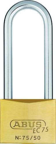 ABUS 26849 80 mm langem Bügel Messing Vorhängeschloss mit Wendeschlüssel ABUS 26849 80 mm langem Bügel Messing Vorhängeschloss mit Wendeschlüssel von ABUS