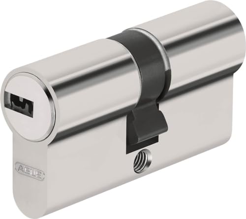 ABUS Türzylinder D6N - Schließzylinder für Wohnungstüren, vernickelt, 35x55 mm - 33461 von ABUS